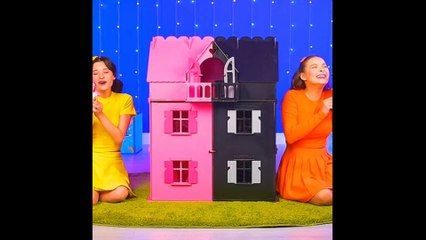 #Giant vs Tiny house makeover challenge