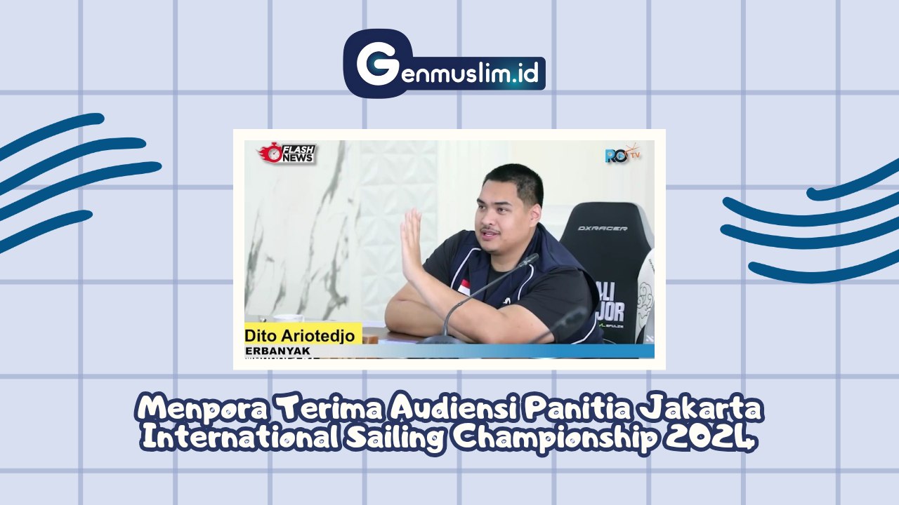 MENPORA Terima Audiensi Panitia Jakarta International Sailing Championship 2024