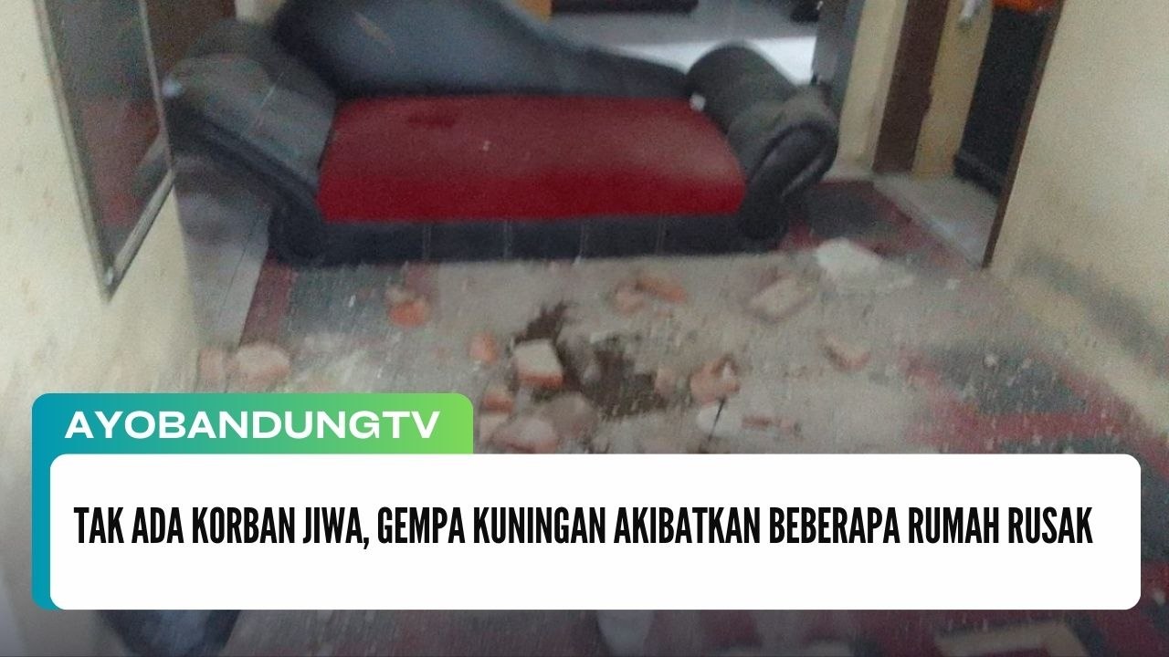 Tak Ada Korban Jiwa, Gempa Kuningan AKibatkan Beberapa Rumah Rusak