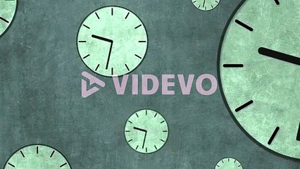 Retro clocks show time moving fast