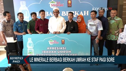 Le Minerale Berbagi Berkah Berangkatkan 70 Lebih Staf Pagi Sore Umrah, Habib Jafar: Niat Mulia