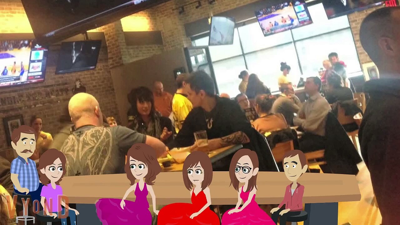 Weirdo kicked out of buffalo wild wings for disgusting bathroom behavior (Made by Cornelius McDonald - JCAW Girls)