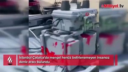 İstanbul'da insansız deniz aracı bulundu