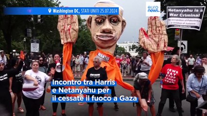 Harris vede Netanyahu: "Non resterò in silenzio sulle sofferenze a Gaza"