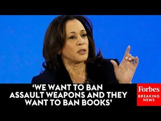 Vice President Kamala Harris Goes Off On GOP Over School Book Bans