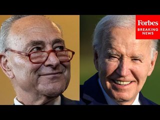 'Standing Right Next To George Washington': Schumer Praises Biden's Decision To Drop Out Of Election