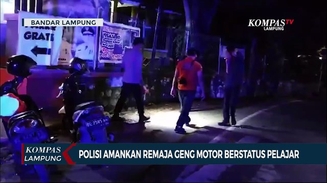 Polisi Amankan Remaja Geng Motor Berstatus Pelajar