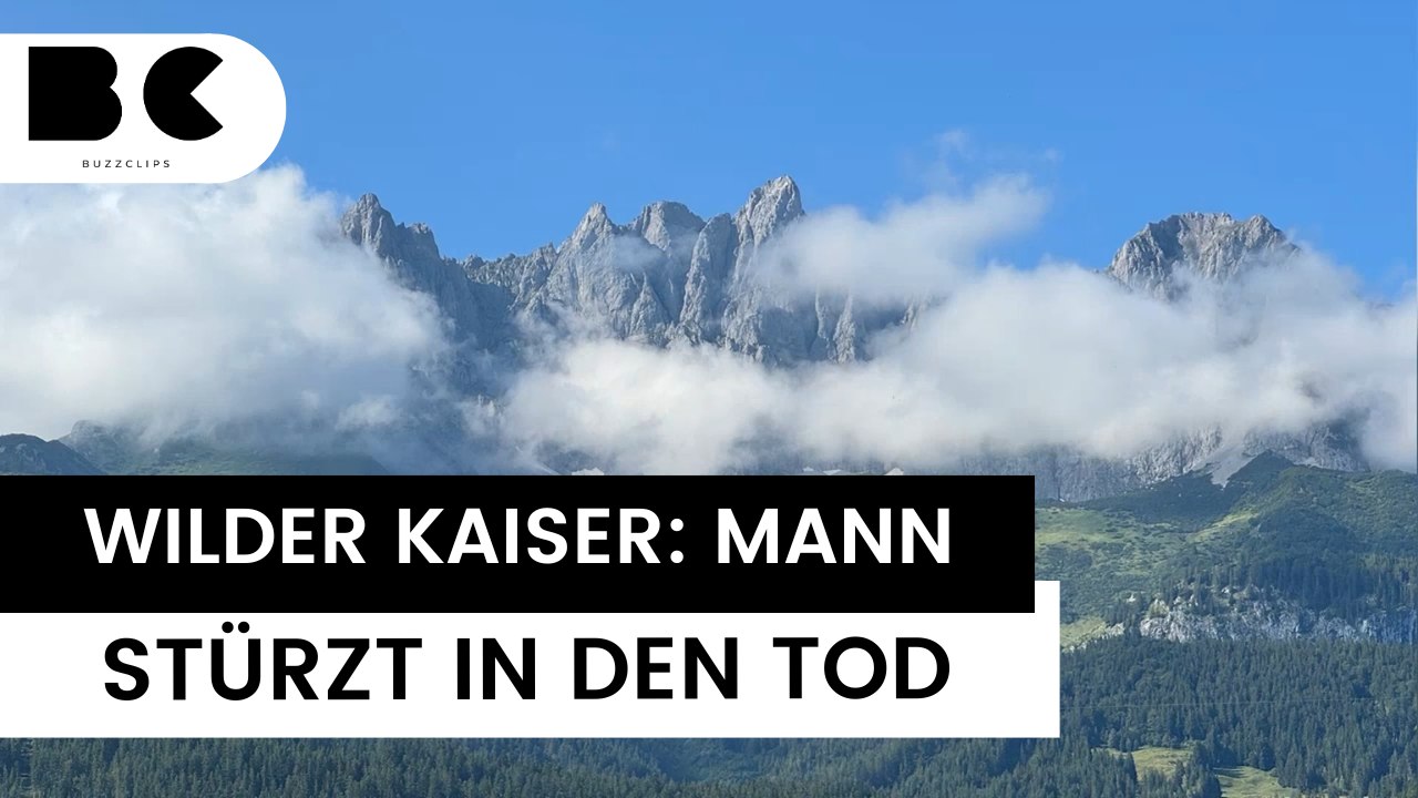 Wilder Kaiser: 78-Jähriger rutscht ab und stirbt vor seiner Familie