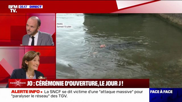 Je ne l'oublierai jamais : Amélie Oudéa-Castéra revient sur son plongeon dans la Seine