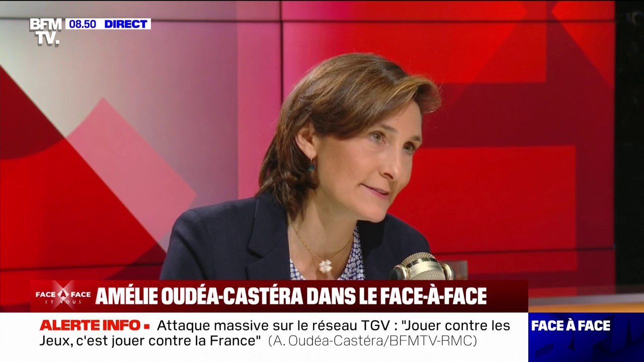 Amélie Oudéa-Castéra sur sa confusion entre députés et sénateurs dans une lettre: "C'est une erreur administrative (...) ça arrive"