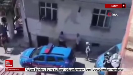 Antakya'da yeni muhtar, eski muhtarın kardeşi tarafından 2 bacağından vuruldu