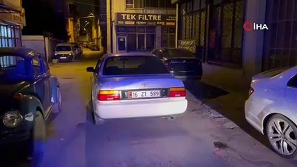 Polis ekiplerinden kaçan sürücü gece kartallarına takıldı