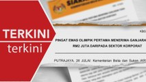 [TERKINI] Ganjaran tunai RM2 juta menanti pemenang emas pertama negara di Olimpik