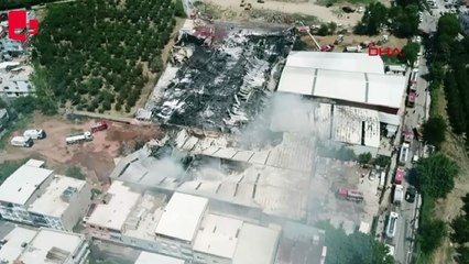 Bursa'da beş fabrika ve bir depo yandı: İlk incelemede 'Afrika sıcakları' detayı