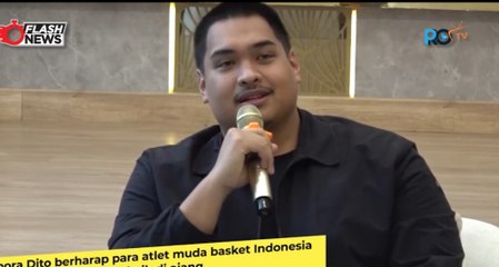 Menpora Lepas Timnas Bola  Basket Putra Indonesia FIBA U18 Cup Saeba Qualifiers 2024