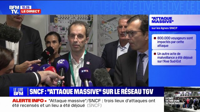 Pas de train à Montparnasse jusqu'à 13h, des retards sur les lignes Est et Nord... Le PDG de SNCF Voyageurs détaille le plan de transport