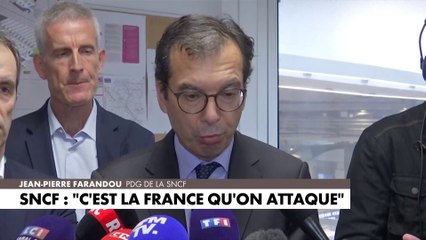 Jean-Pierre Farandou : «On peut penser que l'attaque a été préméditée, calculée et coordonnée»