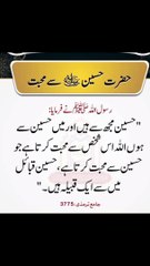 اور جو حسین سے محبت کرتا ہے ❤️#trending#viral#shorts#foryou#islamic#dailymotion#share