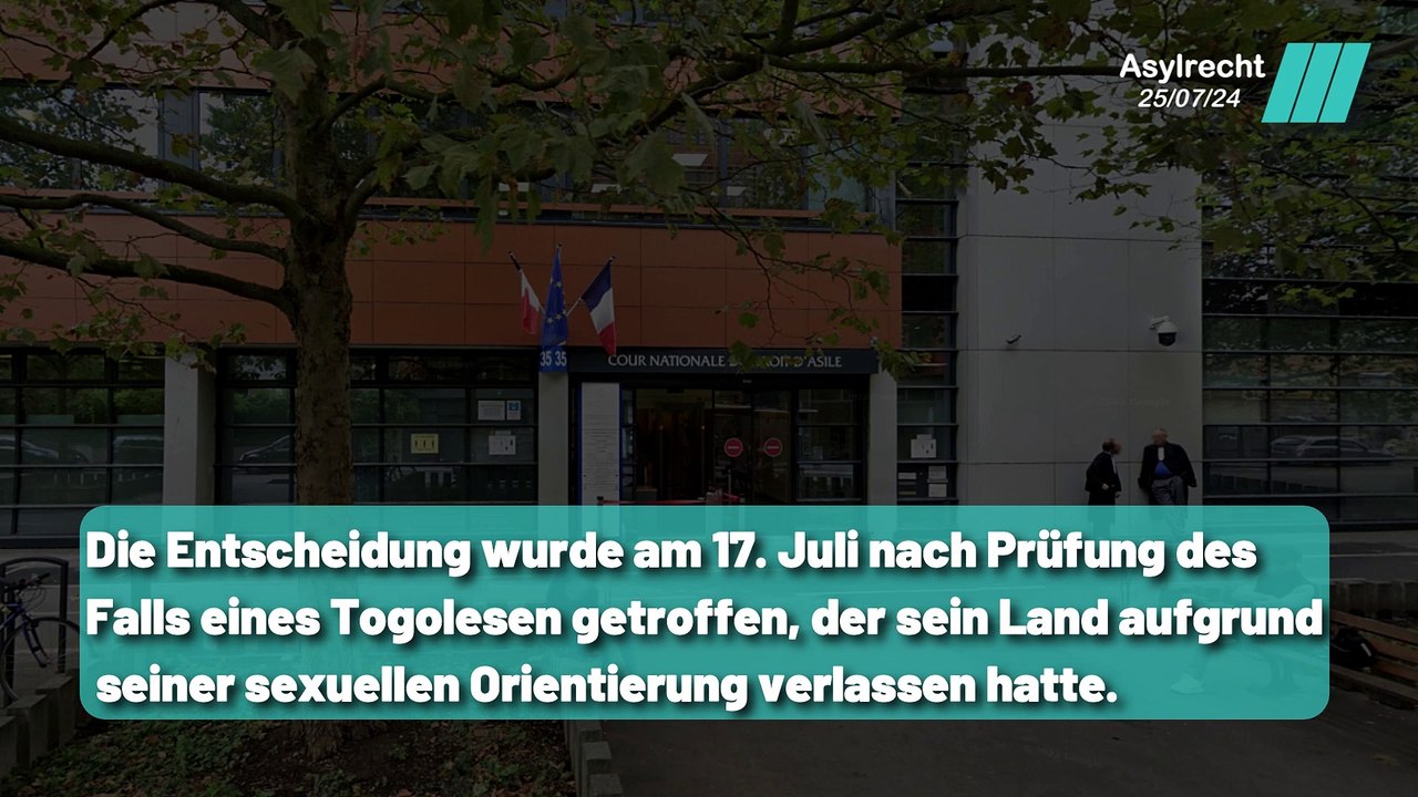 Die CNDA erweitert den Schutz für Flüchtlinge in Frankreich