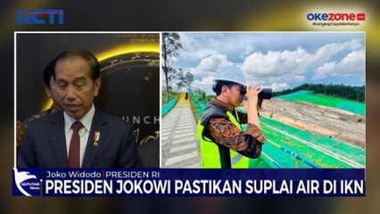 Presiden Jokowi Pastikan Suplai Air Bersih di IKN Sudah Tersedia