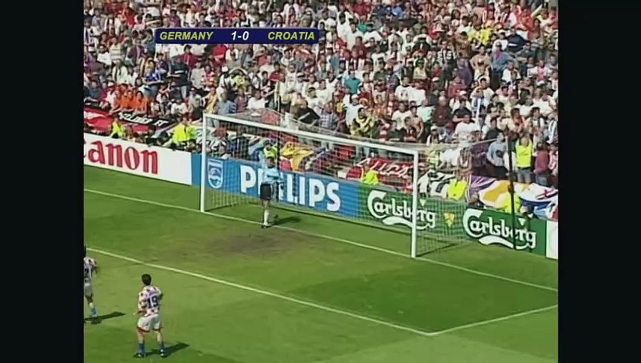 Germany vs Croatia - 1/4 Final 1996