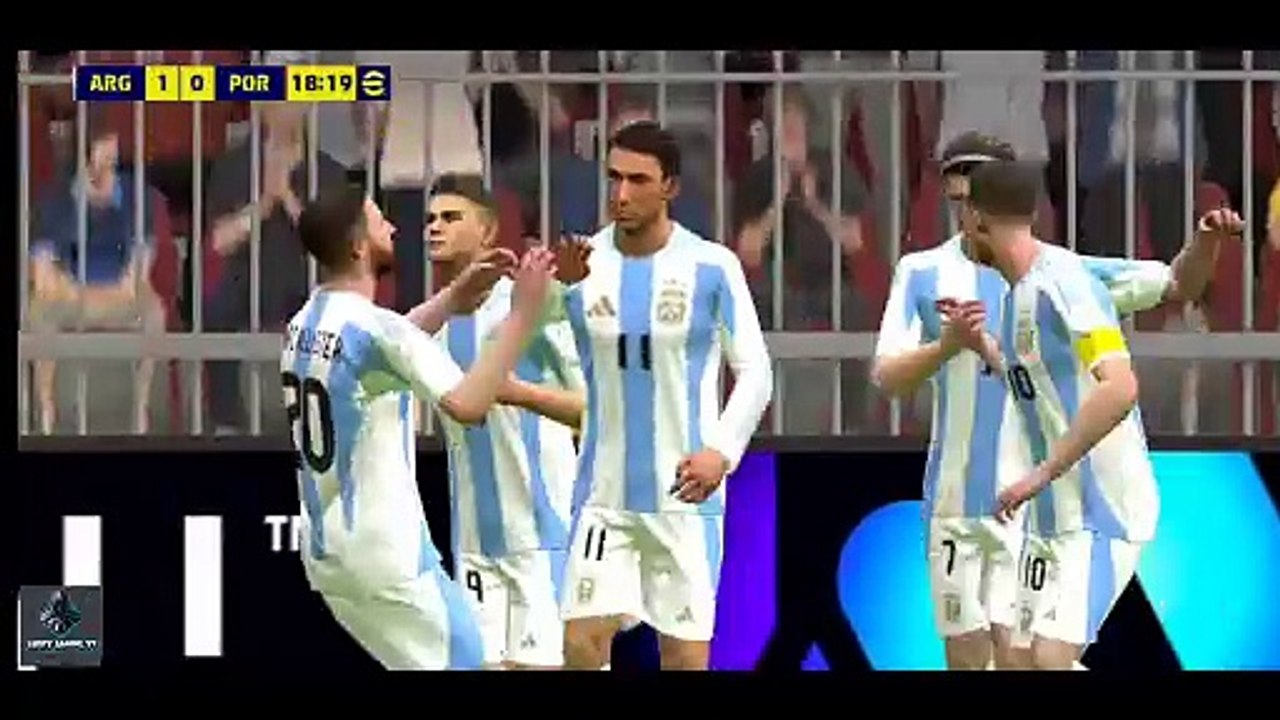 Argentina Vs Portugal highlights video Dailymotion