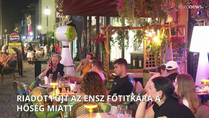 Riadót fújt az ENSZ-főtitkár a hőség miatt