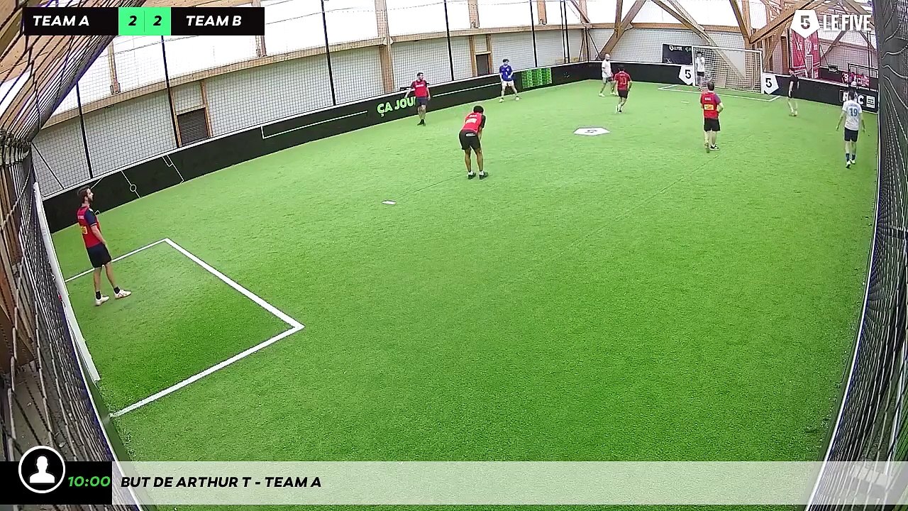 But de Arthur T - Team A