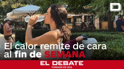 El calor remite, aunque el centro peninsular tiene aviso naranja por máximas entre 39-40º