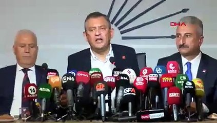 BURSA CHP Genel Başkanı Özgür Özel, partisinin İl Başkanlığı ziyaretinde konuştu