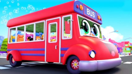 Wheels On The Bus Go Round And Round + More Vehicle Songs for Toddlers