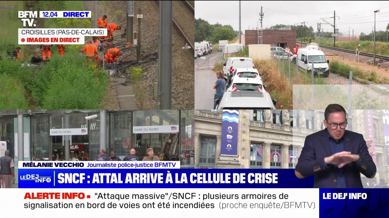 Sabotages sur les lignes TGV: le parquet de Paris se saisit "de l’ensemble des dégradations volontaires" et ouvre une enquête