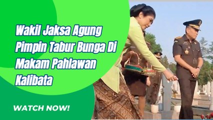 Wakil Jaksa Agung Pimpin Tabur Bungan Di Makam Pahlawan Kalibata