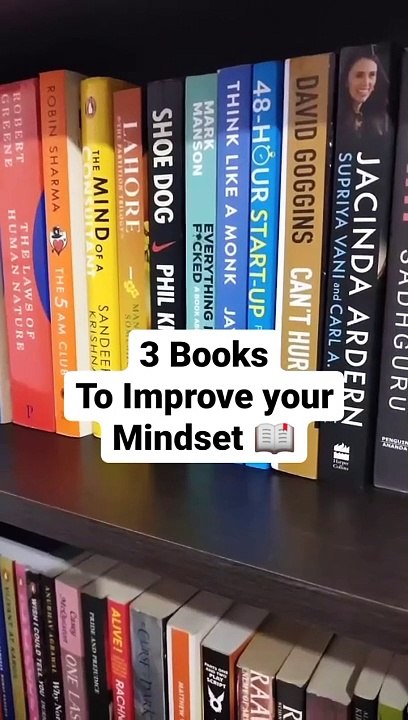 "Mindset Mastery: Top 3 Books to Transform Your Thinking"