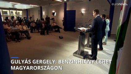 Gulyás Gergely: üzemanyaghiány léphet fel Magyarországon