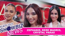 Kapuso Showbiz News: Zephanie, Rere Madrid, Crystal Paras tell fun facts on their GMA Gala 2024 looks