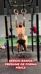 Ramos presume de su físico con 38 años