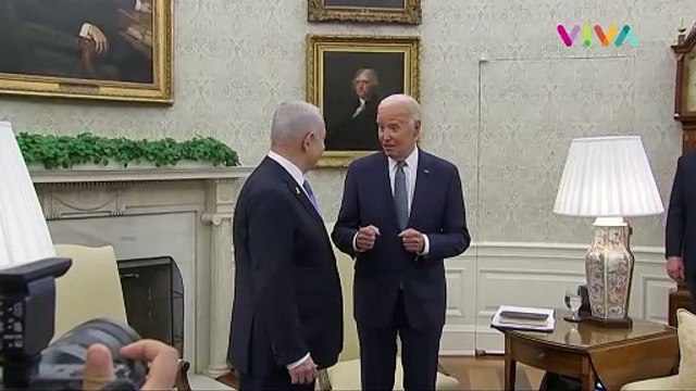 BIDEN dan NETANYAHU Bahas Gencatan Senjata Gaza