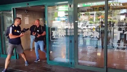 Roma, lo svedese Dahl sbarca a Fiumicino