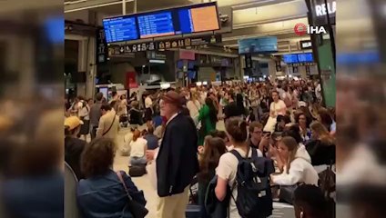 Olimpiyat açılış günü Fransa'da hızlı trenlere sabotaj