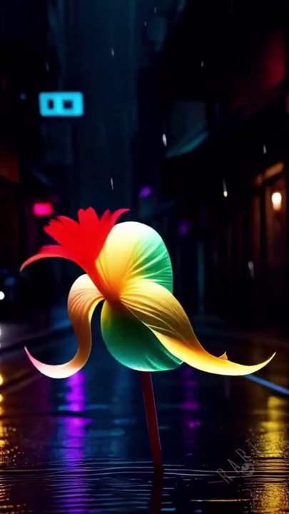 Dancing Flower - A Mesmerizing Floral Performance