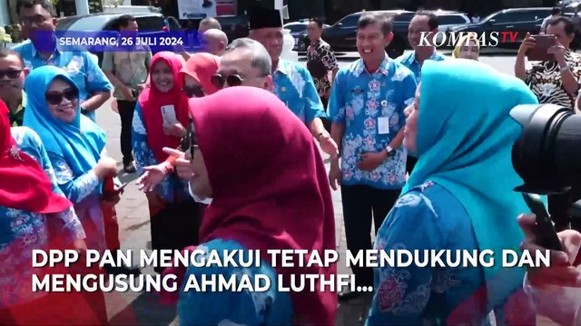 Tidak Mendukung Kaesang, PAN Usung Ahmad Luthfi di Pilgub Jateng, Zulhas: Konsisten