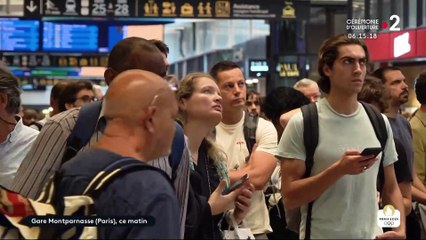 Sabotage du réseau SNCF : Voici le point complet à 15h, en vidéo et en 90 secondes de ce que l'on sait de cette attaque massive et coordonnée