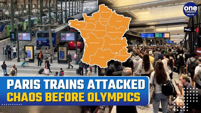 Paris Olympics 2024: Massive Sabotage hits Trains before Opening Ceremony | Security Concerns Raised