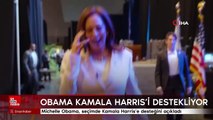 Michelle Obama, seçimde Kamala Harris'e desteğini açıkladı