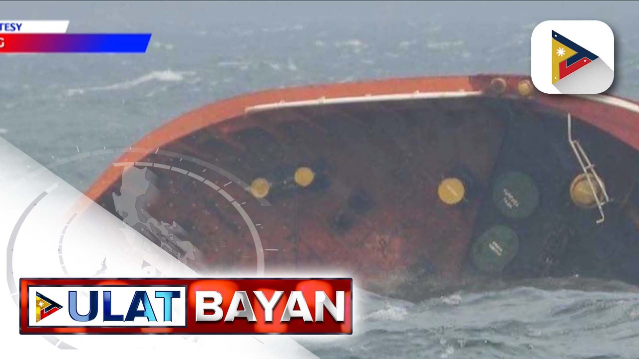 PCG, pinanangambahan ang posibleng oil spill mula sa lumubog na marine tanker na MT Terra Nova