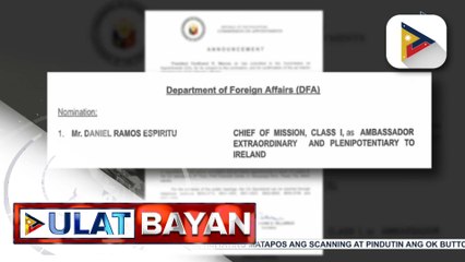 Nominasyon at ad interim appointments ng ilang opisyal ng DFA at AFP, isinumite ni PBBM sa Commission on Appointment
