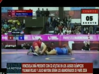 Venezuela dirá presente en los Juegos Olímpicos París 2024 con una delegación de 32 representantes