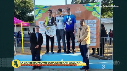 Promessa da corrida, conheça as "Origens" de Renan Gallina