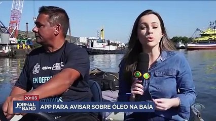 Aplicativo ajuda pescadores a avisar sobre óleo derramado no mar
